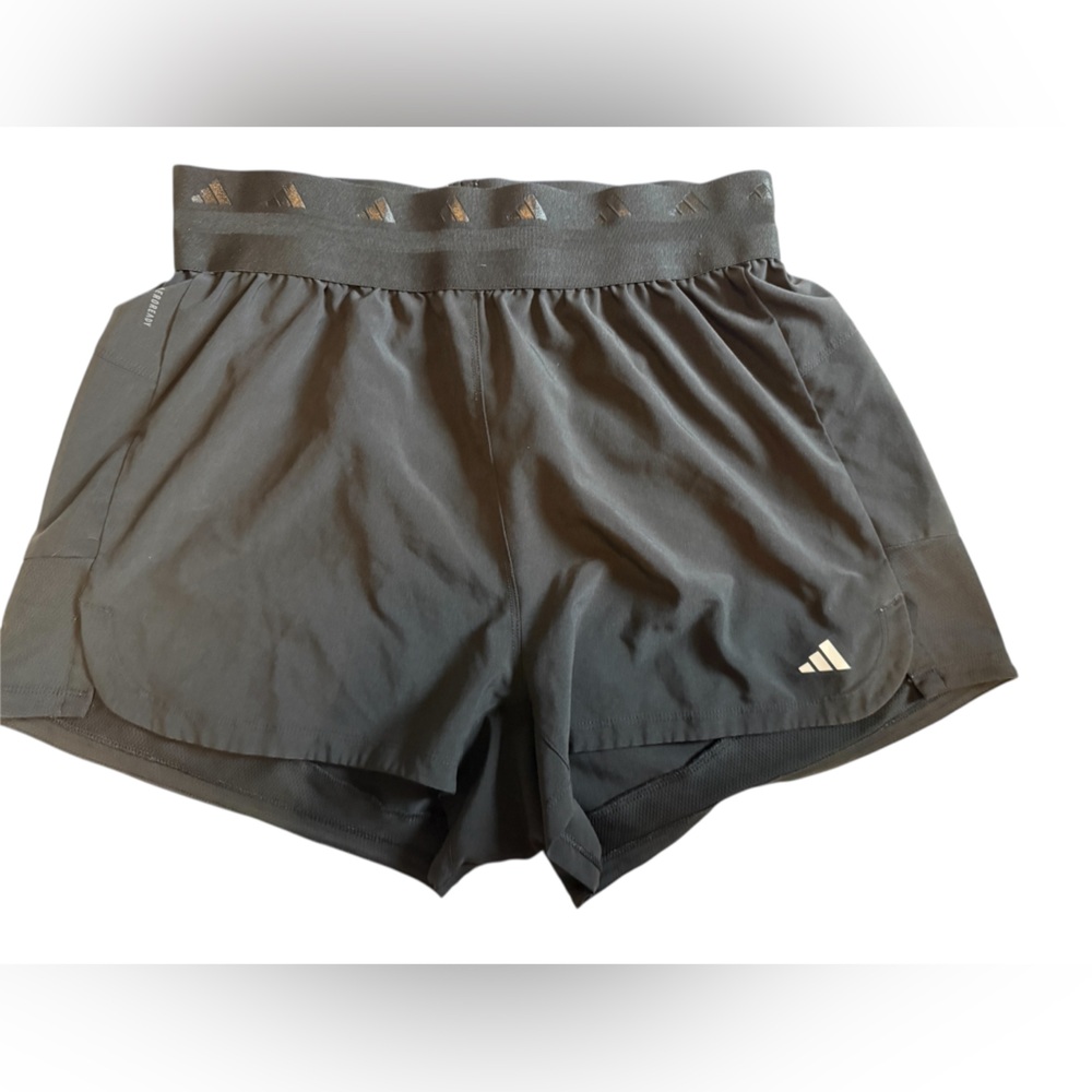 adidas Black Athletic Shorts Medium